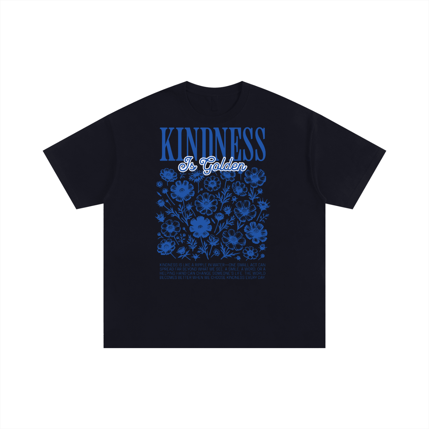 KINDNESS tee Unisex Oversized Cotton T-Shirt 🔥
