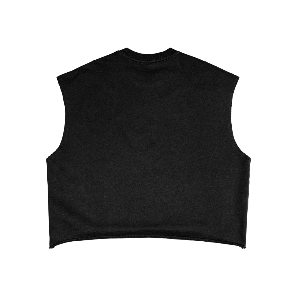 💪 French Terry Boxy Tank Top – Premium Oversized Streetwear