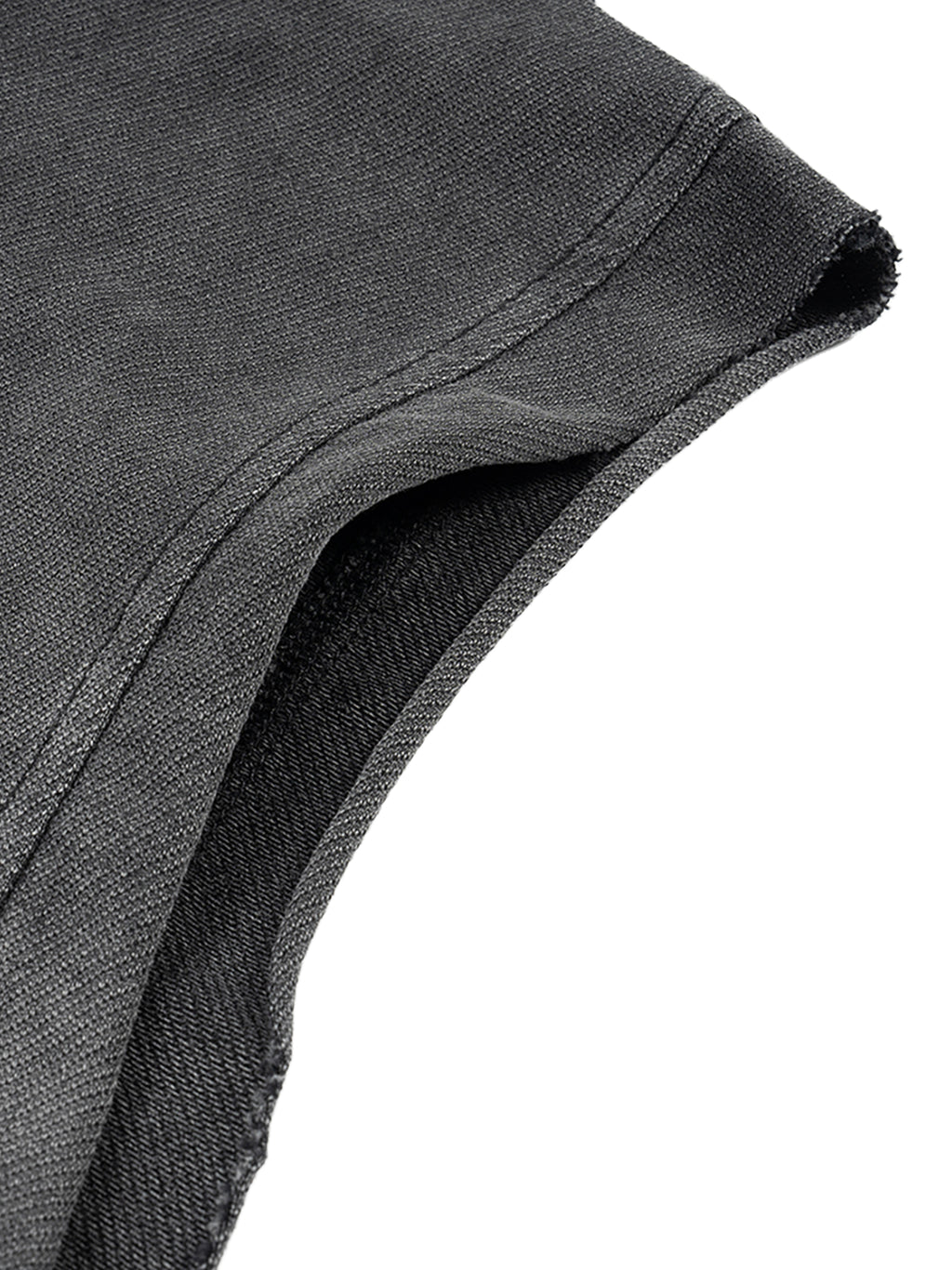 💪  HARDER Vintage Washed Zip-Up Hooded Tank Top