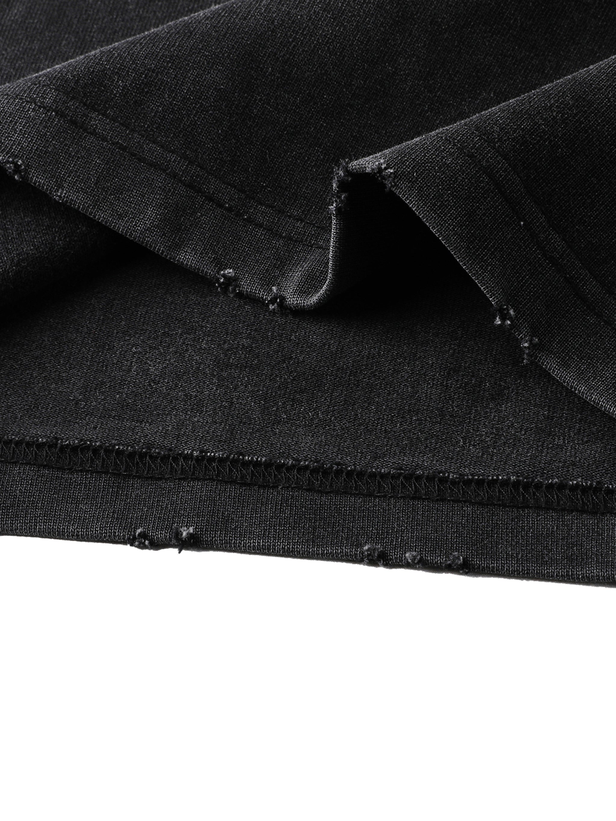 🔥 Heavyweight Vintage Washed Frayed T-Shirt – Bold Pop Culture Streetwear