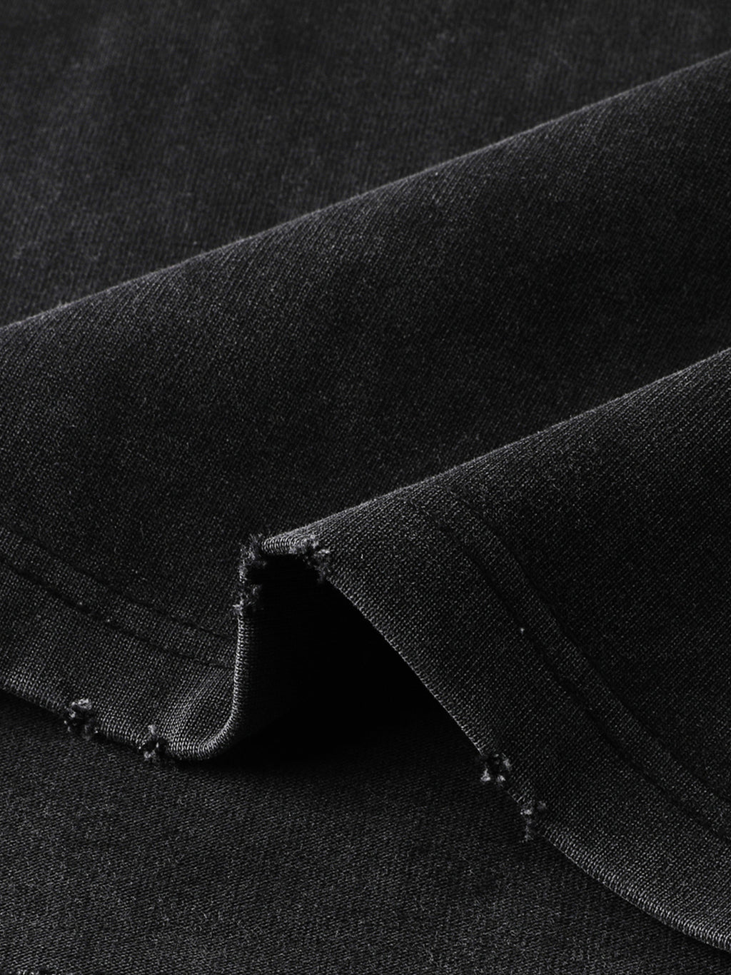 🔥 Heavyweight Vintage Washed Frayed T-Shirt – Bold Pop Culture Streetwear