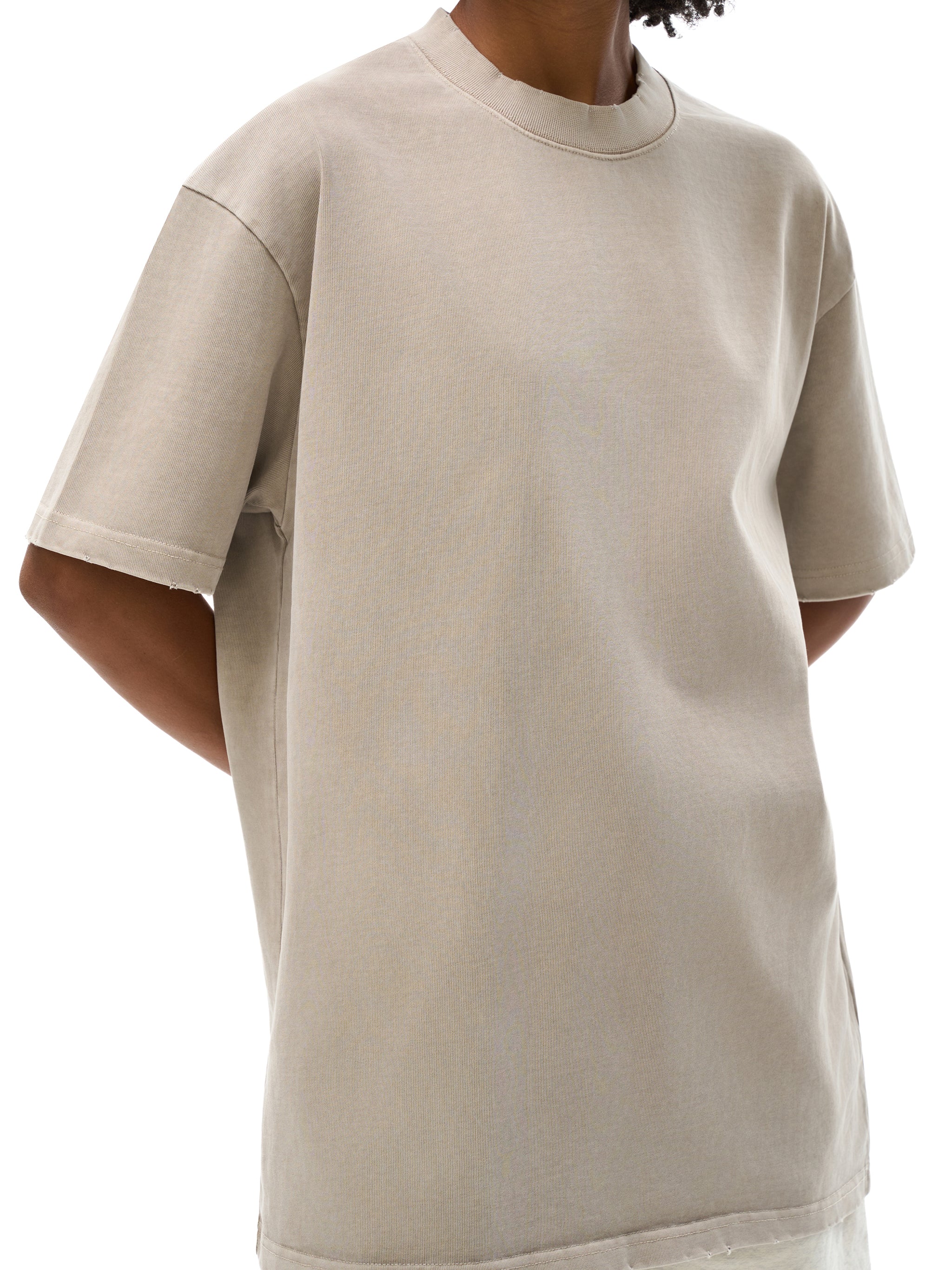 🔥 Heavyweight Vintage Washed Frayed T-Shirt – Bold Pop Culture Streetwear